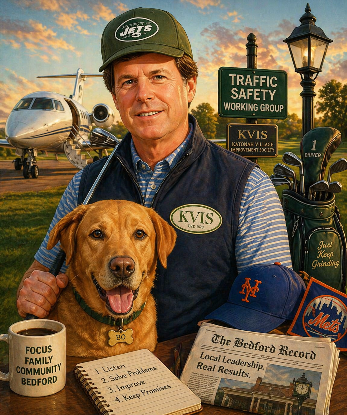 Don Scott, candidate for Bedford Town Supervisor