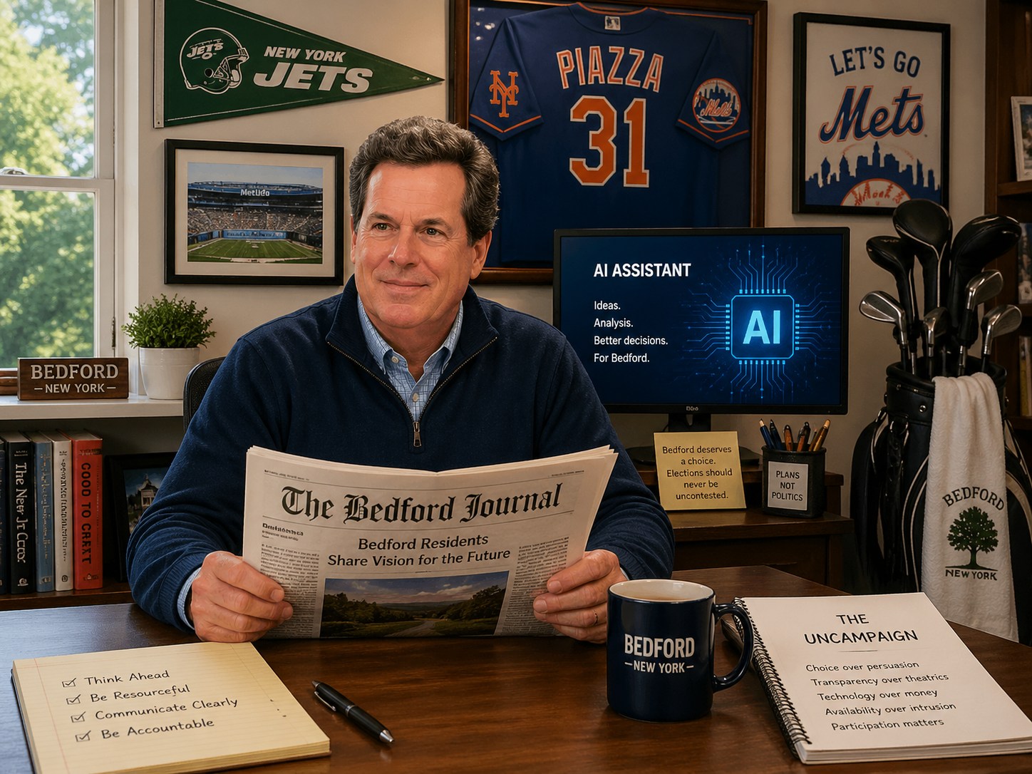 Don Scott, candidate for Bedford Town Supervisor