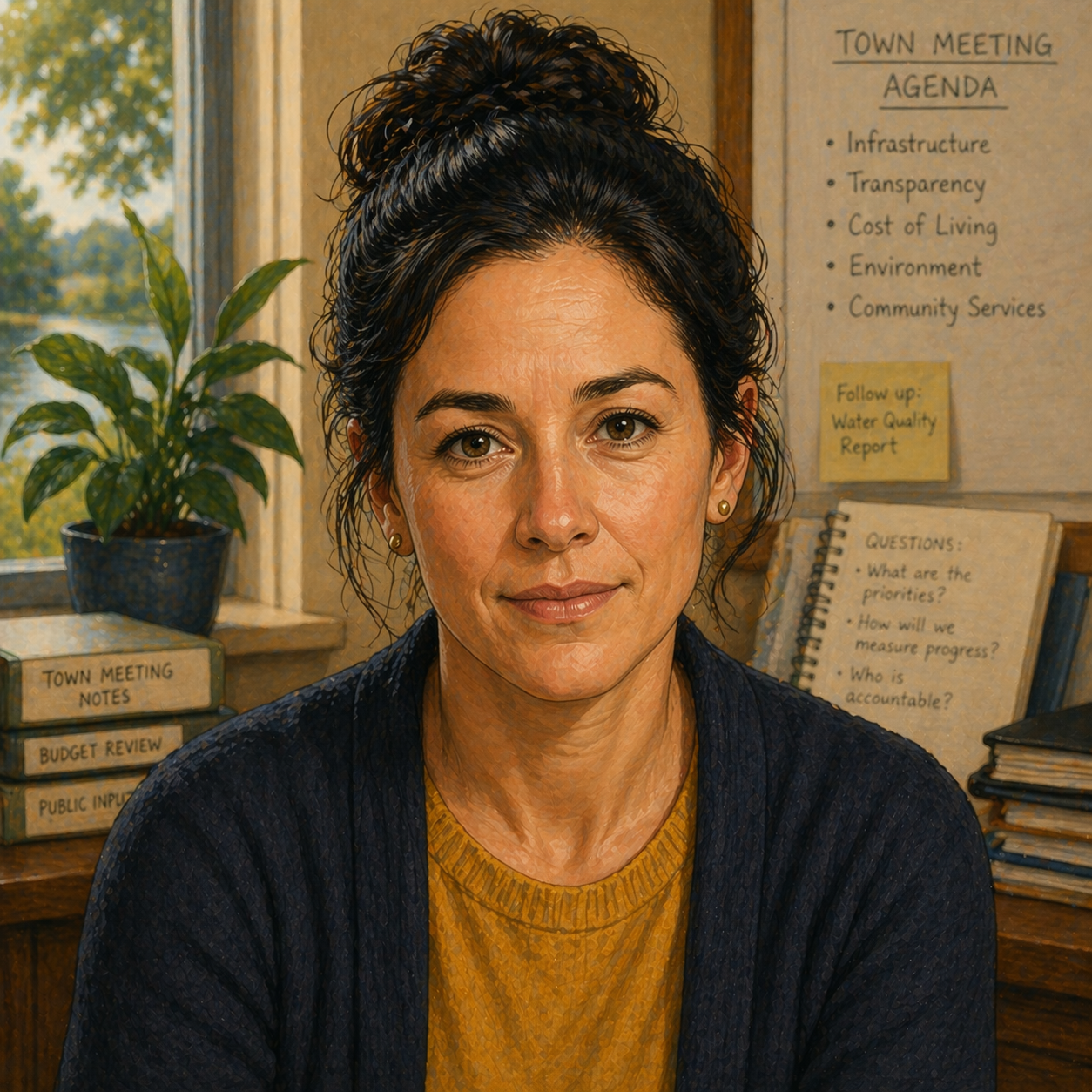 The Civic Skeptic — alert, analytical, budget-and-binder energy