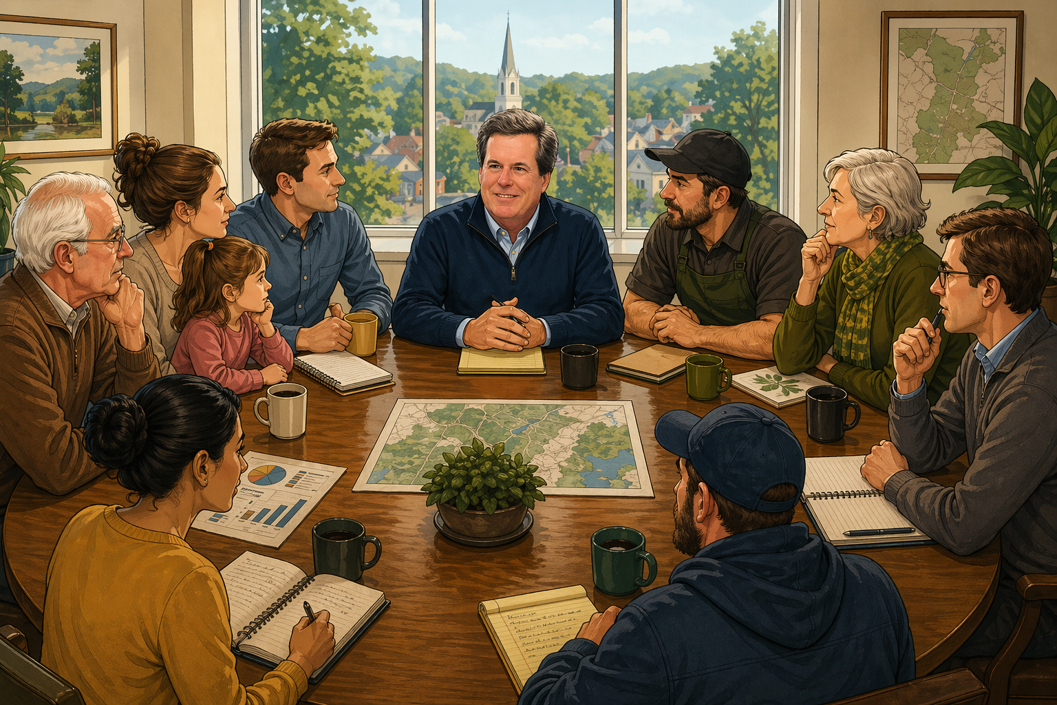 The Bedford Roundtable — eight perspectives around the table